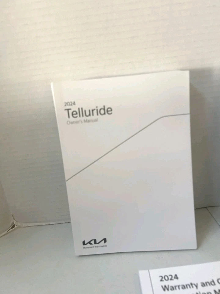 2024 KIA TELLURIDE OWNERS MANUAL OPERATORS USER GUIDE BOOK WITH CASE OEM  - Image 2 of 4