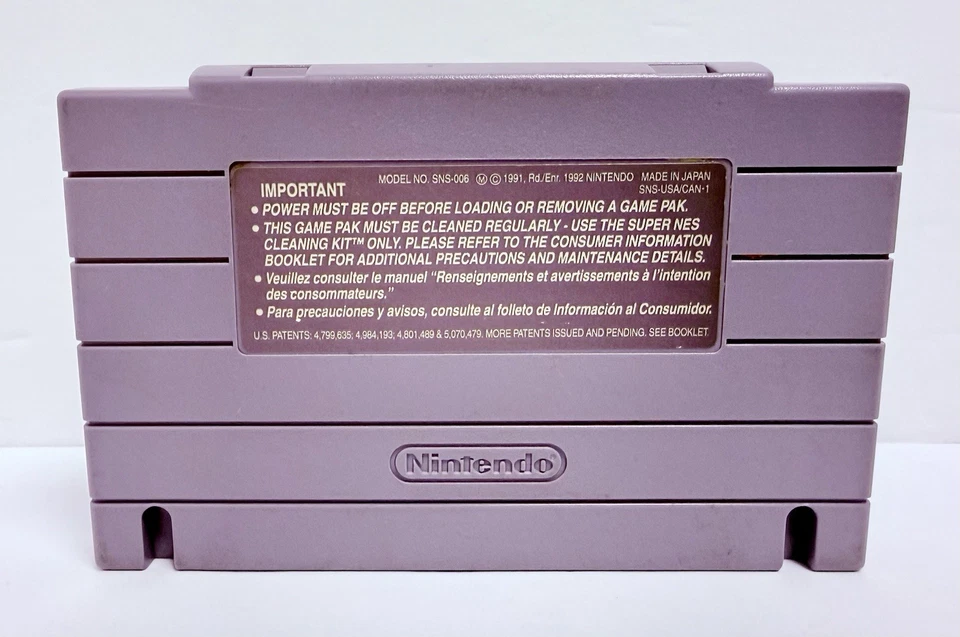 Adventures of Batman & Robin Super Nintendo SNES Authentic Tested w/ Slip Cover - Image 4 of 4