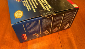 Sello ovalado NES Action Set de 1990, completo en caja sistema nintendo f&aacute;brica COMO NUEVO