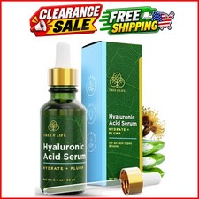 Hyaluronic Acid Serum for Face, Hydrating Serum, 2 Fl Oz