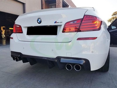 Vorsteiner look Rear bumper spoiler addon  Diffuser  BMW  F10 F11