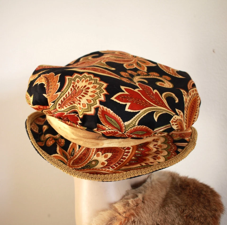 Boina Boho Hippie Renacimiento Disfraz Sombrero Foto 4 de 4