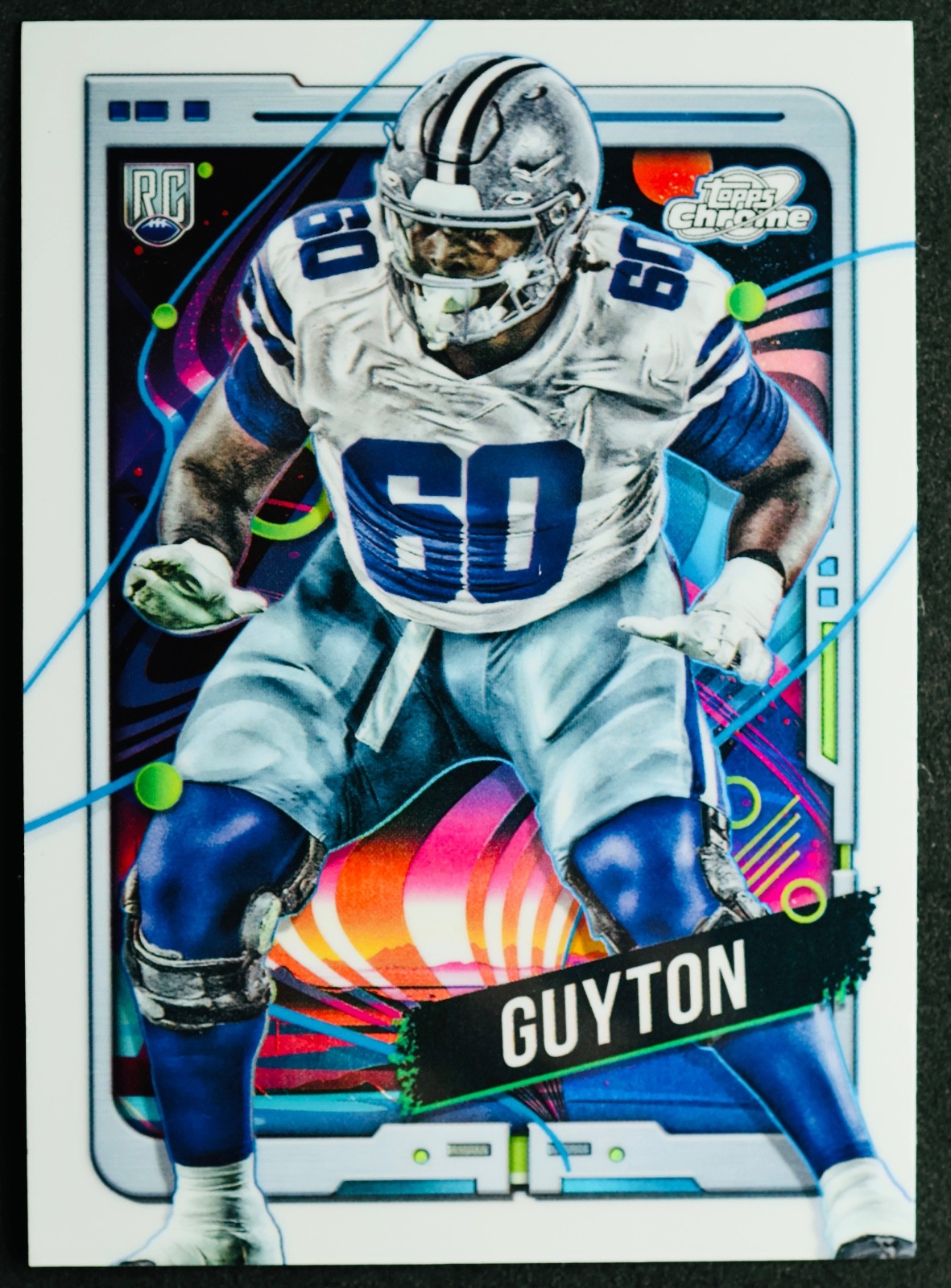 Tyler Guyton Topps Cosmic Chrome #125 White Hole