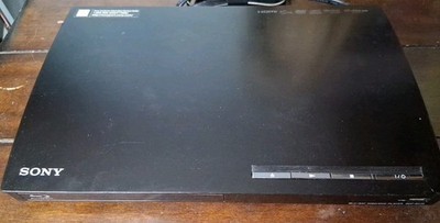 Sony BDP-BX18 Blu-Ray DVD Player With Power Cable and Remote Tested