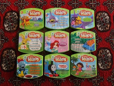 Leap Frog Baby Little Leaps Creative Interactive Learning Disc Lot Of 5 DVDs
