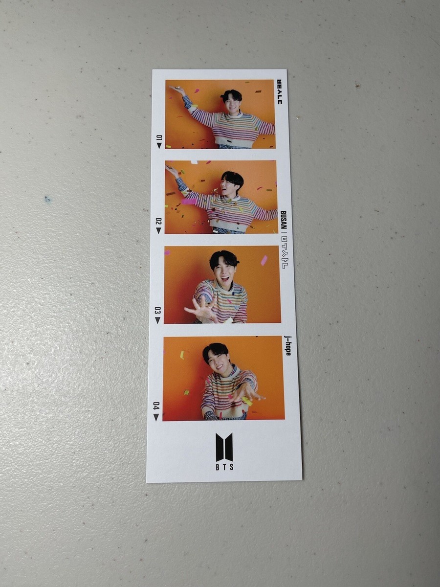 BTS J-HOPE HOSEOK YET TO COME IN BUSAN FILM STRIP PHOTOCARD PC