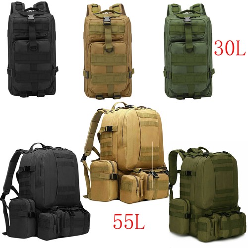 55L Outdoor Military Bag Molle Tactical 