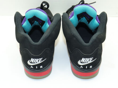 Nike 23 Jordan 5 Retro Top 3 Fire Red Metallic Grape High Top Sneaker Gr. 5,5Y - Bild 16 von 19