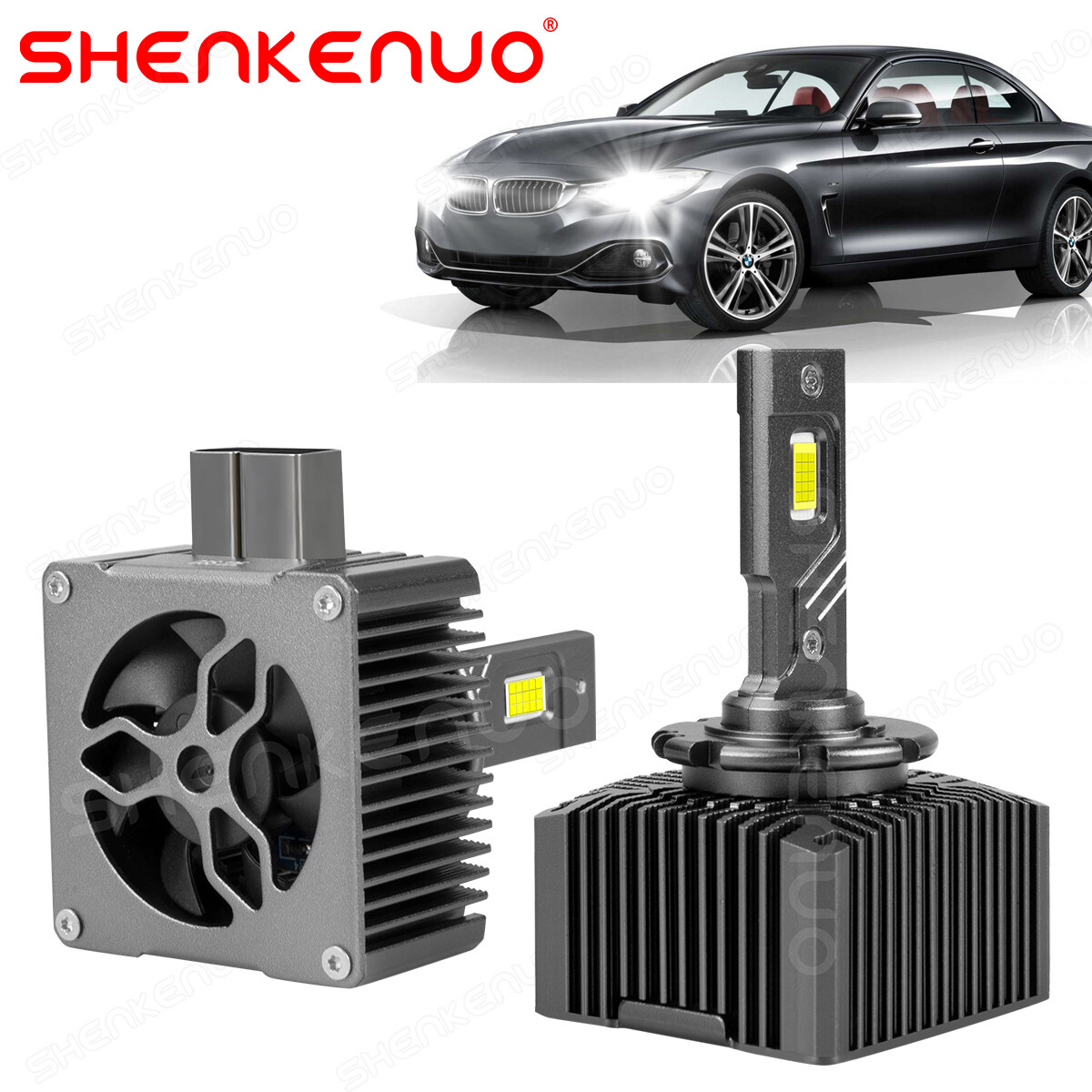 For BMW 428i 435i 640i 650i D1S LED Headlight Xenon Replacement Low ...