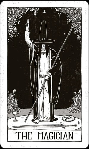BLACK RITUAL TAROT Deck Card Set dark witch goth pagan oracle cards fantasy art - Picture 3 of 11