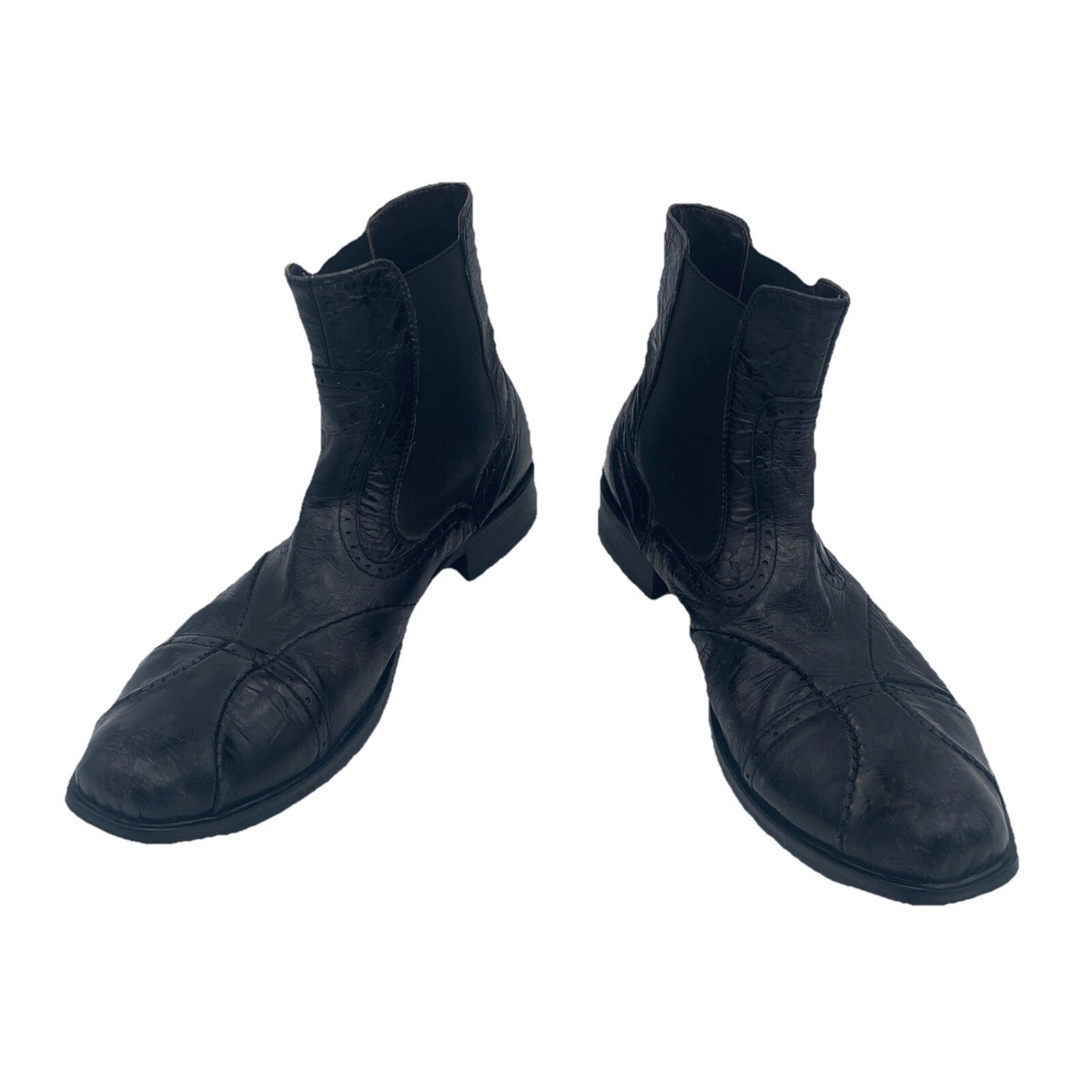 Roberto Guerrini Mens ITALIAN Chelsea Boots SZ 44/10 Black 