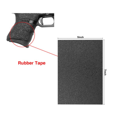 Non-slip Gun Grips Material Sheet Rubber Grip Tape for Guns /Phones /Tools