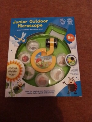 Junior Außenmikroskop. Wissenschaft Und Natur.  Kinder