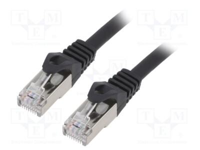 1 Stück, Patch cord PP6A-LSZHCU-BK-1.5 /E2DE