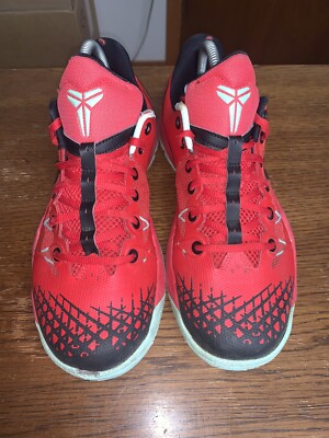 Nike Zoom Kobe Venomenon 4 Mamba University Red Black Green Shoe