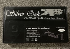 8  Two Handle Kitchen Faucet Oil Rubbed Bronze 