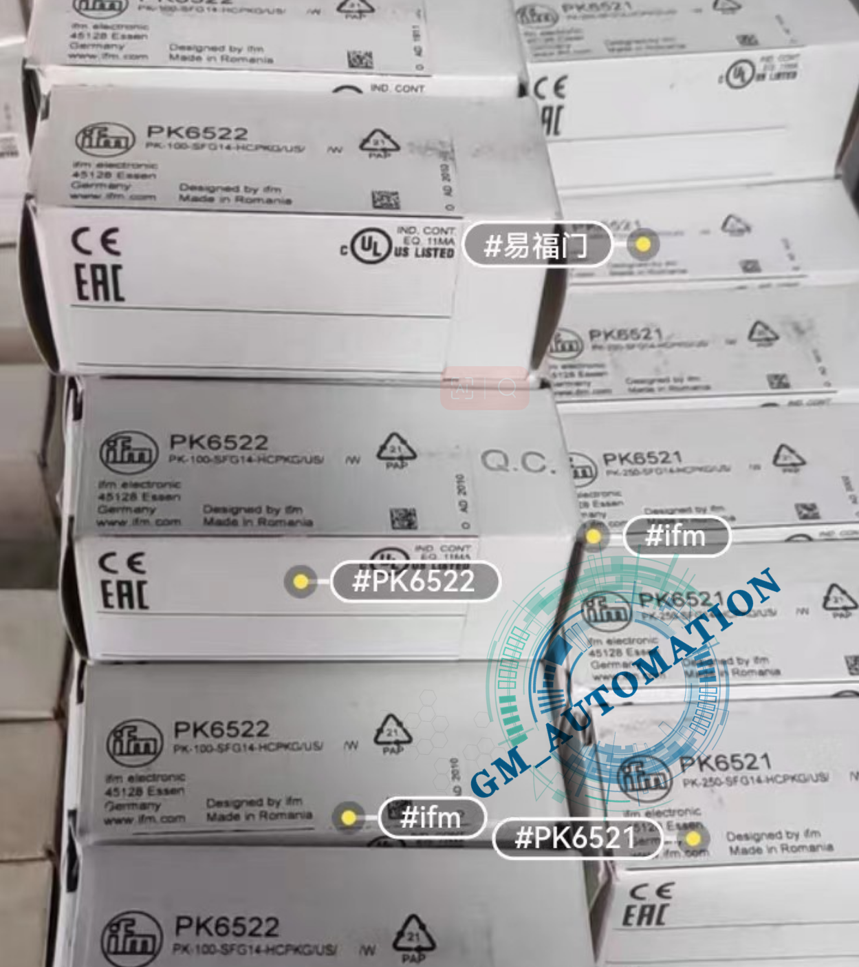 1PCS NEW IFM pressure sensor PK6522 eBay