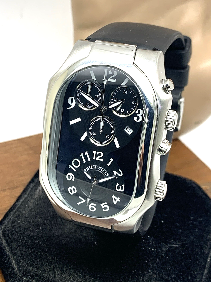 Jajaさん決定専用　PHILIP STEIN フィリップスタインTeslar Philip Stein Men's Watch Teslar Quartz Dual Time Chronograph