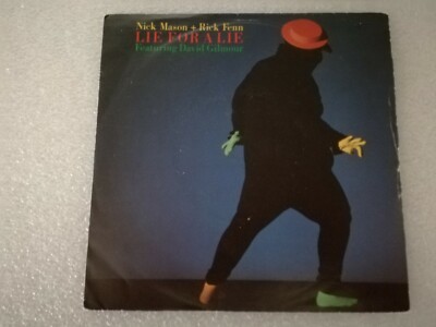 NICK MASON RICK FENN LIE FOR A LIE 7'' PS UK SINGLE 45 PINK FLOYD