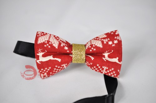 Boys Teenage Cotton Xmas Christmas TODDLER Bow Tie Bowtie Party 7-14 Years old - Picture 12 of 14