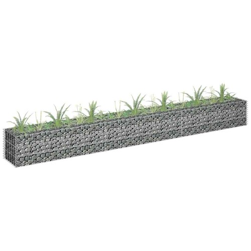 Gabion Raised Bed Basket Planter Outdoor Planter Pot Vegetable Flower Box - Picture 28 of 150