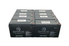 CyberPower BP48V75ART2U Battery Kit - 8 Pack 12V 9AH High-Rate UPS Series