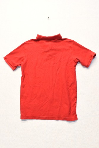 Nautica Boy's Size XL(18/20) Red Short Sleeve School Uniform Polo Shirt - Picture 3 of 8