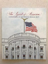2019 White House Christmas Holidays Tour Book Program Donald Melania Trump POTUS