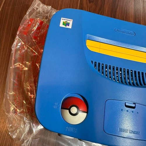 Nintendo 64 Pikachu Blue & Yellow 1793 From Japan - Picture 6 of 20