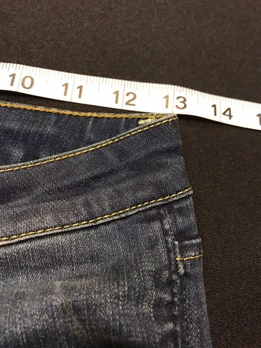 Hudson Jeans Girls Sz.16-26x32-Cotton Bl-Blue-M Rise-Bootcut - Picture 8 of 10