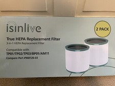 2 Pk NEW Isinlive True HEPA Replacement Filter for Dyson Tower Purifiers