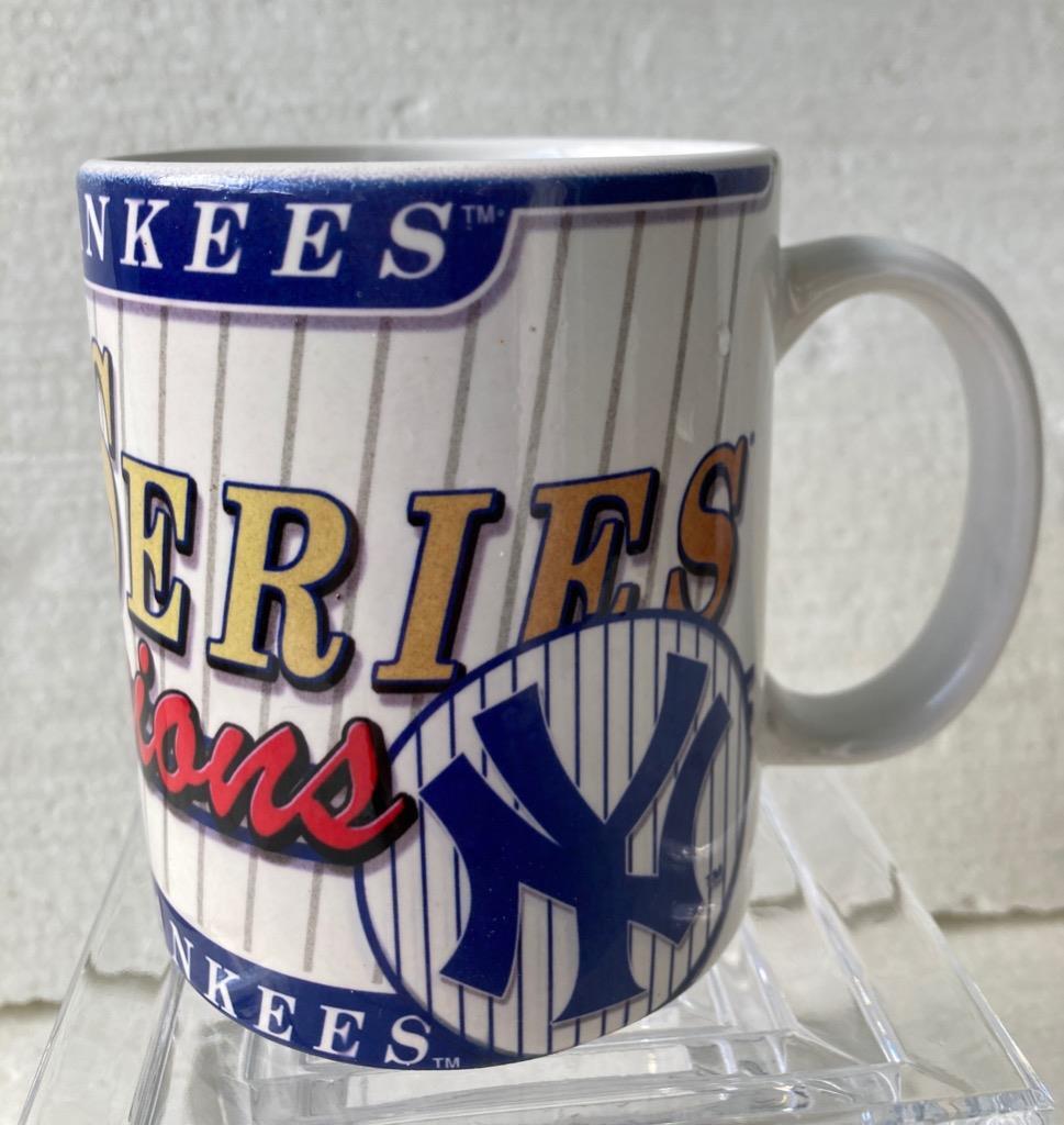 New York Yankees 2000 World Series Baseball Champions Coffee Cup Vintage MLB  | eBay