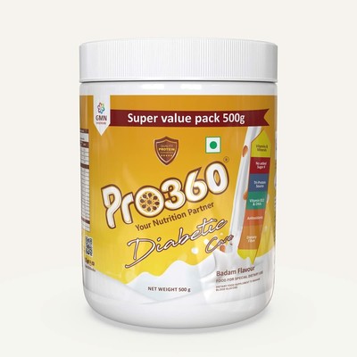 Pro360 Diaba Care Protein Powder for the Dietary Management of People 500gm