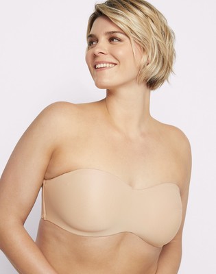 Lilyette by Bali Bra Strapless Tailored Minimizer Convertible Underwire Lily Fit