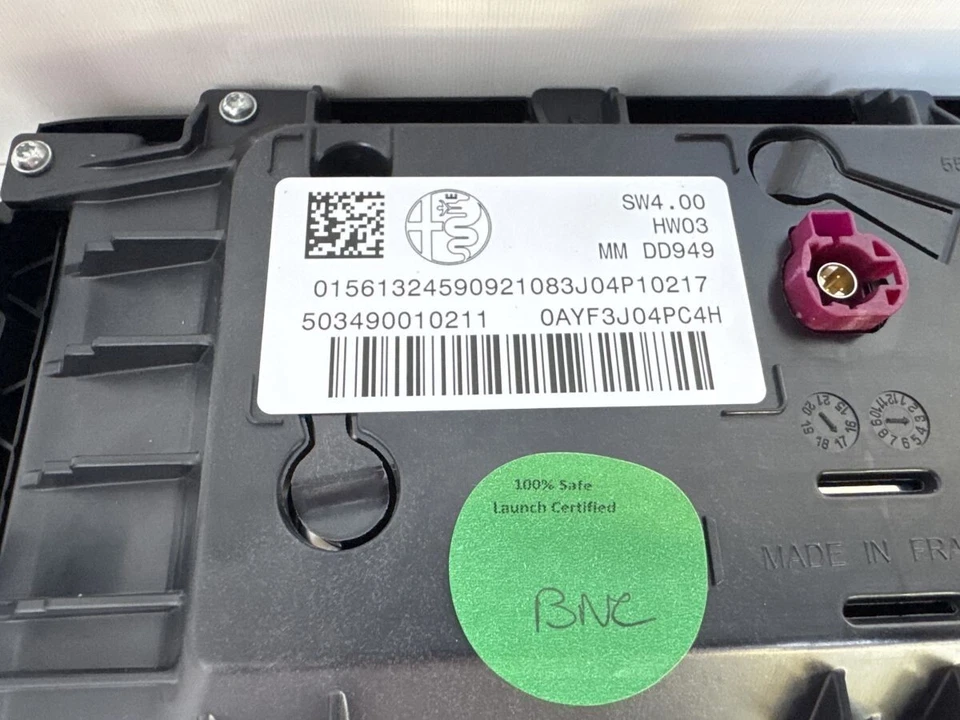 ⚡5554900104 Dash Screen Navi Dashboard Displey ALFA ROMEO STELVIO 2018 - Image 3 of 4