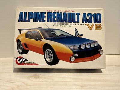 1970's Kawai-Alpine Renault A310 V6 Scale 1/38  (Wind Up Motor Included)  KT-100