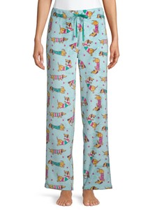 weiner dog pajama pants