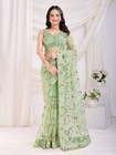 New Saree Bollywood Party Wear Sari Indian Pakistani Women Designer Saree Blouse