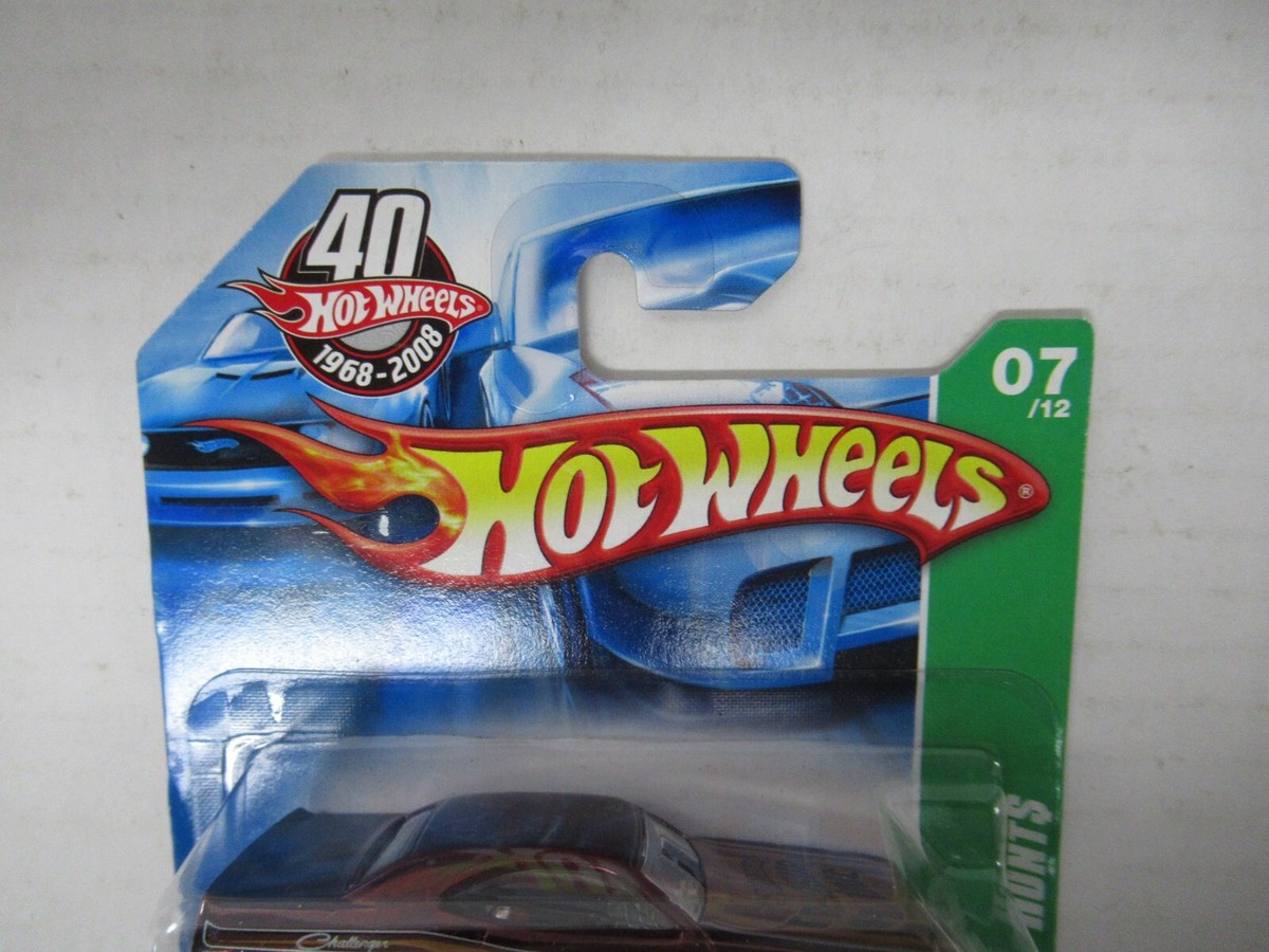 2008 Hot Wheels Super Treasure Hunt Dodge Challenger Funny Car