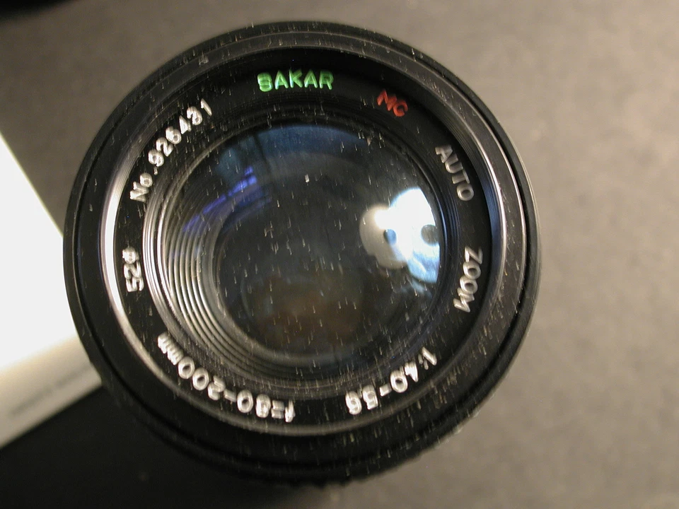 Reflex Objectif Lot De 8 Zoom Sakar Kiron Vivitar Rokinon Rokunar - Photo 4/4
