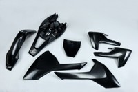 Set Plastics Motorradverkleidungen Husqvarna TC 85 2018 - 2024 Schwarz Ufo Plast
