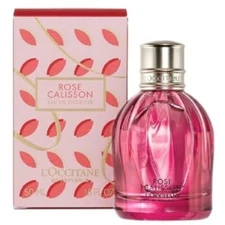 L'occitane en Provence Rose Calisson eau de Toilette1.6oz/50ml Spray NIB Perfume