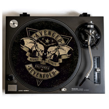 AVENGED SEVENFOLD Turntable Slipmat for Vinyl Records 12" DJ Slip Mat A7X vinyls