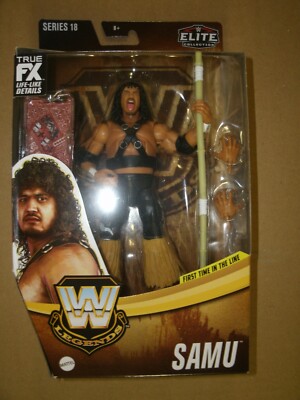 WWE SAMU LEGENDS SERIES 18 FIGURE ELITE COLLECTION