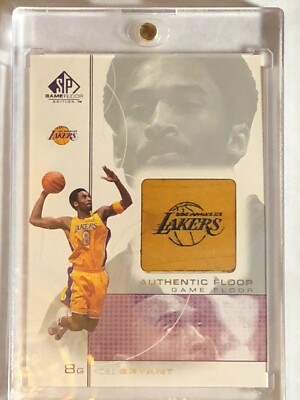 2000-01 SP Game Floor Edition - Authentic Floor Kobe Bryant #KB2