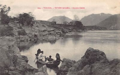 Vietnam - TUYEN QUANG - Claire River - Publ. Reunited printing works of Nancy 60