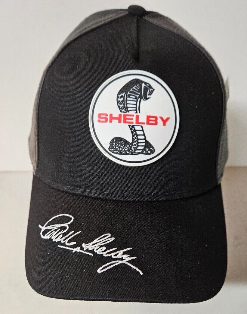 Carrol Shelby Ford Adjustable Embroidered Panel Hat.  Mustang, Shelby, GT40