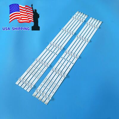 LED Strip(10)For Hisense JL.D580A1330-365AS-M 58R6E 58H6550E H58AE6100 H58AE6000