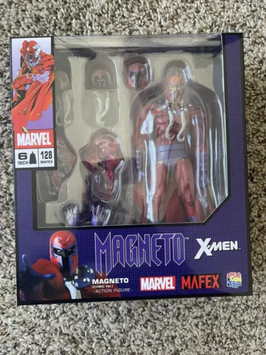 MAFEX No.128 MAGNETO COMIC 6" ACTION FIGURE X-MEN AOA Age of Apocalypse