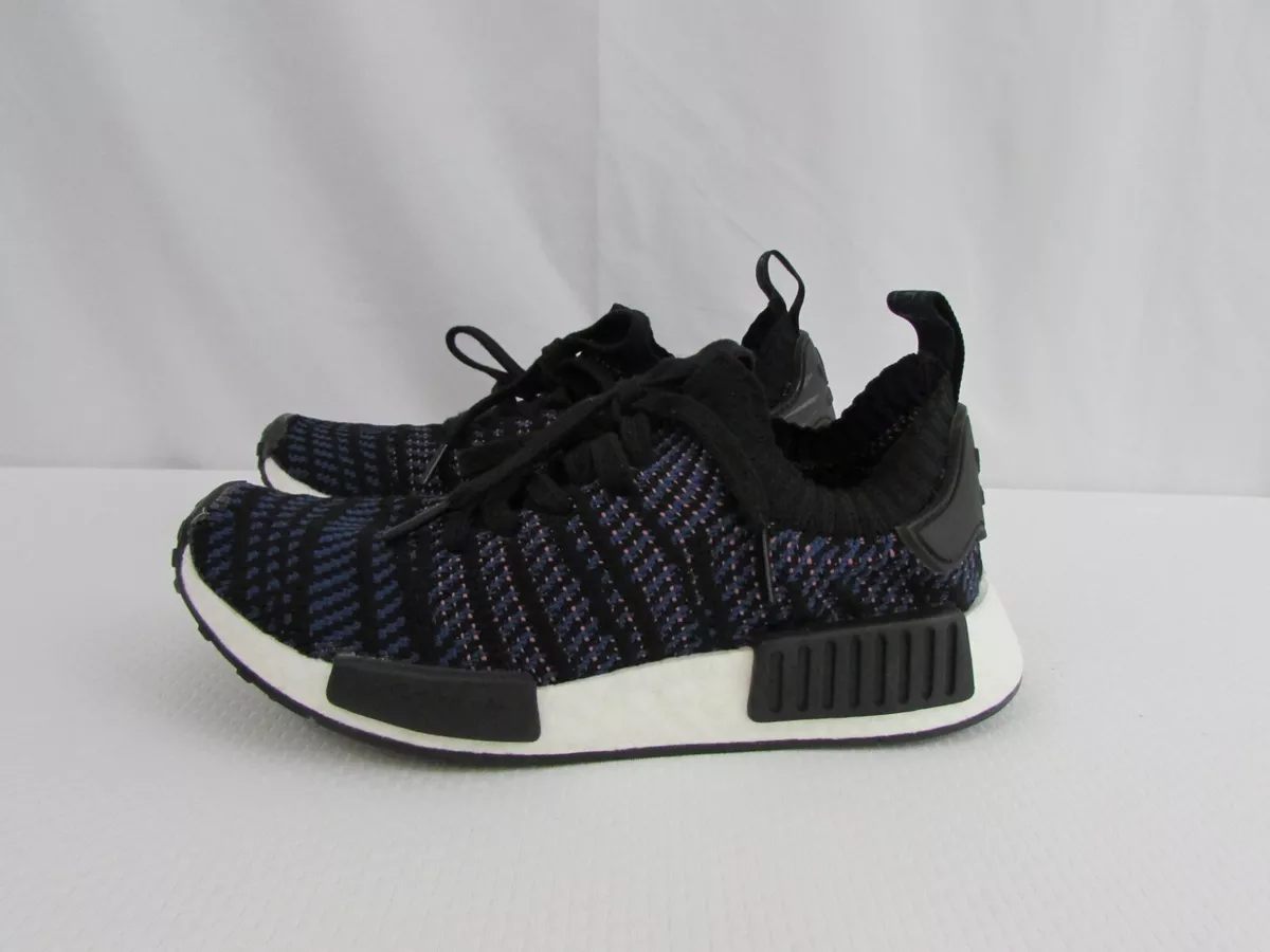 Adidas originals womens nmd r1 stlt primeknit clearance trainer black  white